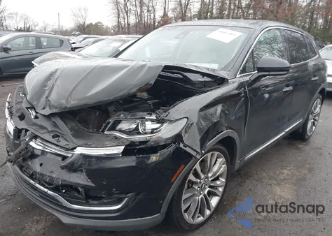 2016 Lincoln Mkx Reserve из США, поврежденный, VIN 2LMPJ6LP1GBL62936